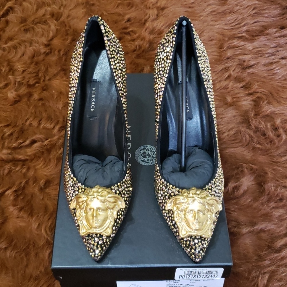 Versace Palazzo strass Pump